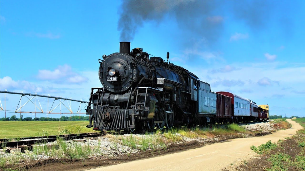 Abilene & Smoky Valley Railroad - Santa Fe 3415 Gets Another Year