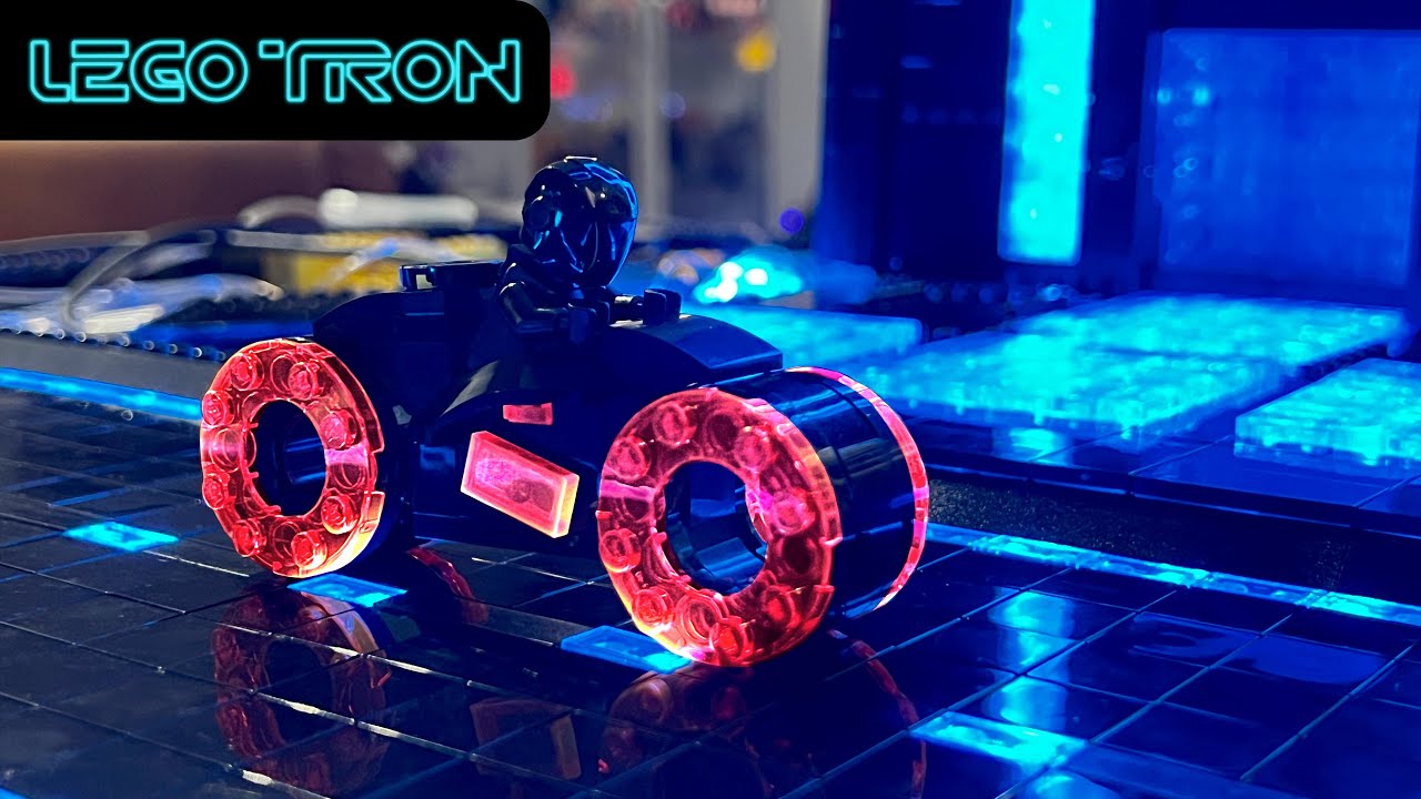 Создаю несколько СВЕТОЦИКЛОВ для моего LEGO TRON MOC!