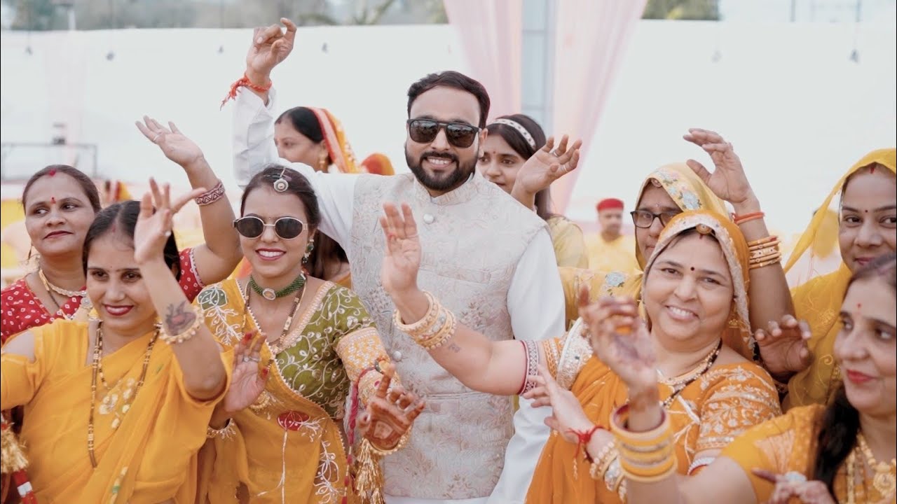 Haldi ceremony cinematic reels// deepak  weeding//shiv shakti studio 