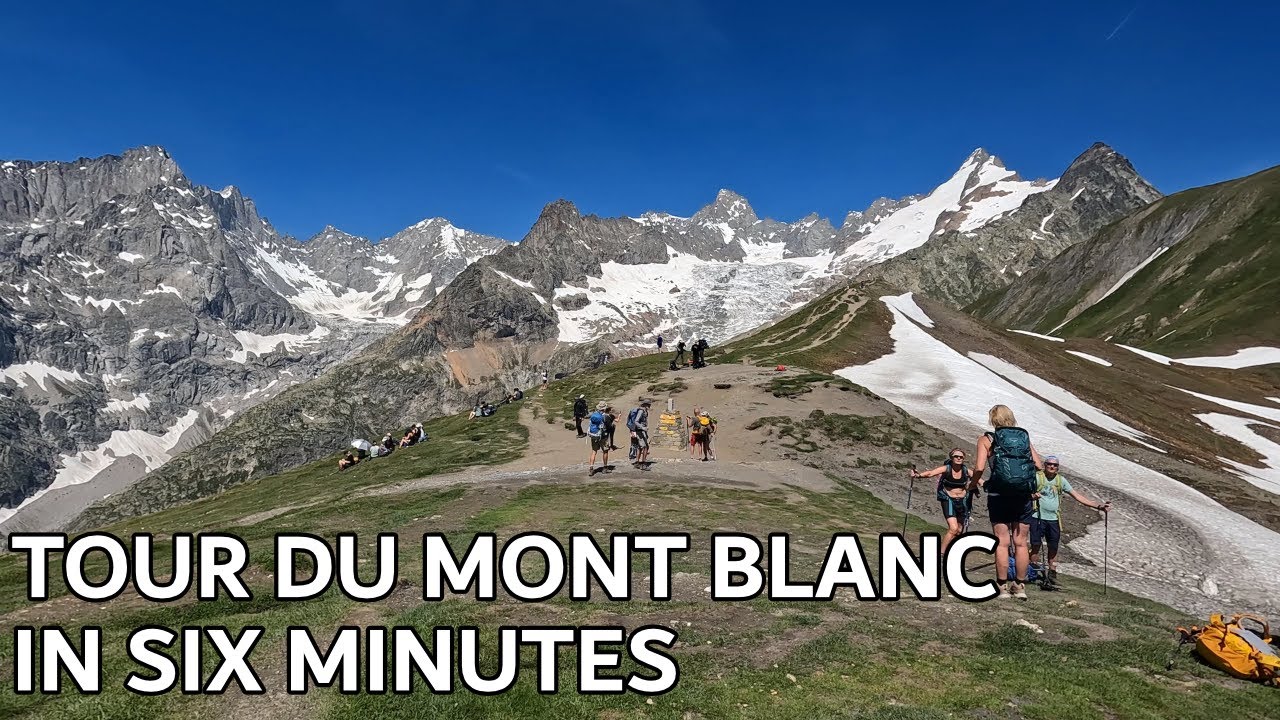 Tour Du Mont Blanc. Scenic highlights of the Full Route