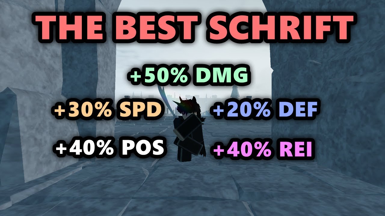 The NEW OVERKILL Schrift Is GAME BREAKING | Type Soul