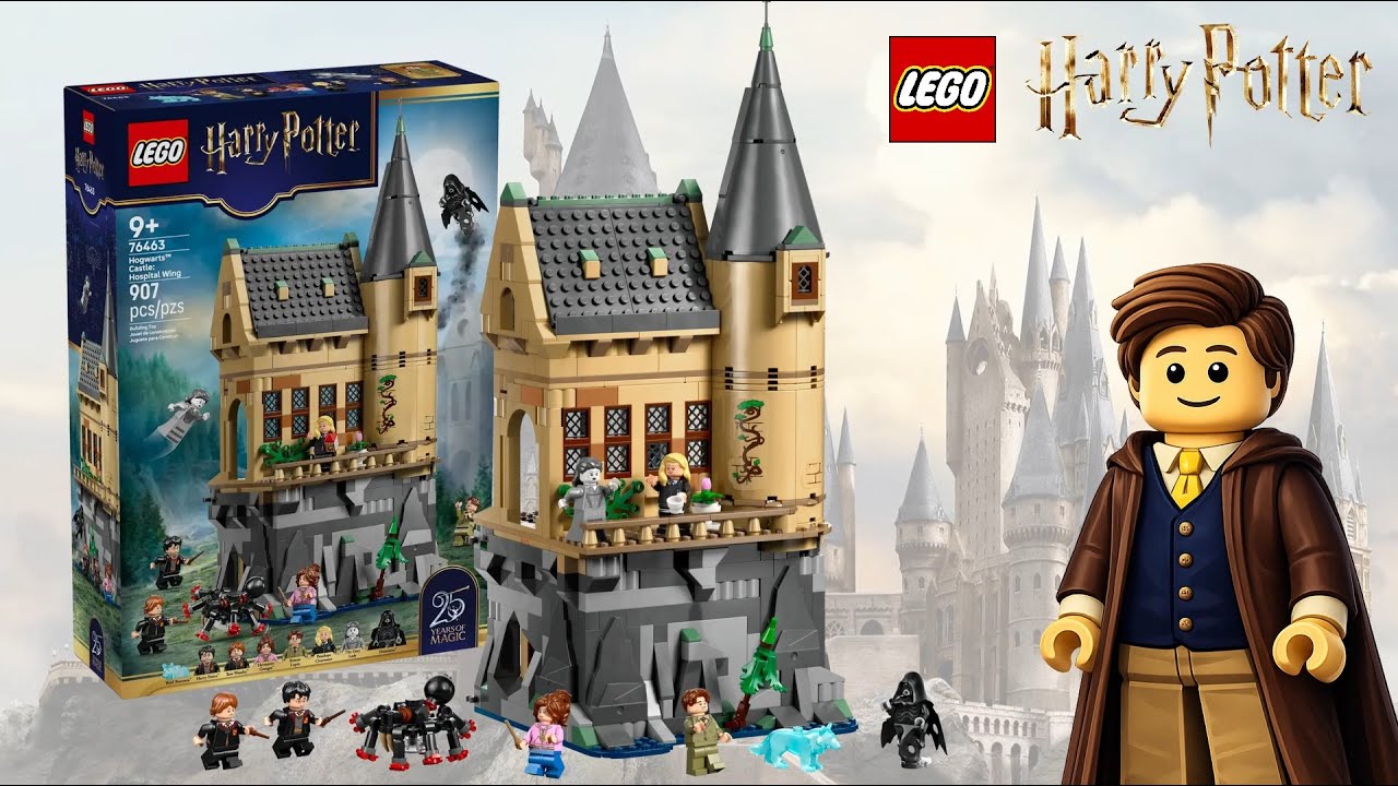 LEGO Harry Potter Hospital Wing Set Review!