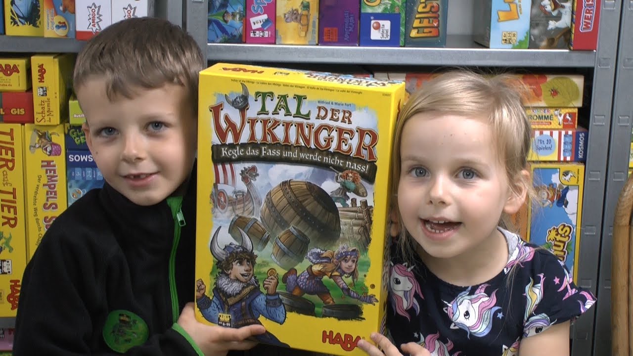 Tal der Wikinger (Haba) - ab 6 Jahre - Kinderspiel des Jahres 2019 - Abläufe, gameplay und Fazit