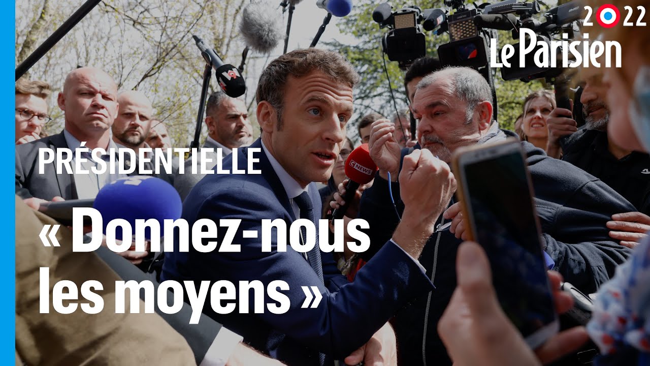 « Le peuple est en souffrance » : Macron interpellé par des soignants à Mulhouse