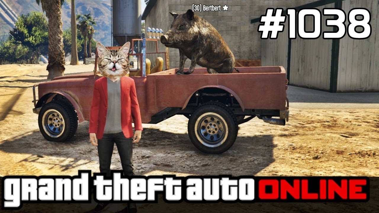 GTA 5 PC Online Po Polsku [#1038] Pan KOTEŁ i Dzika ŚWINKA /z Bertbert