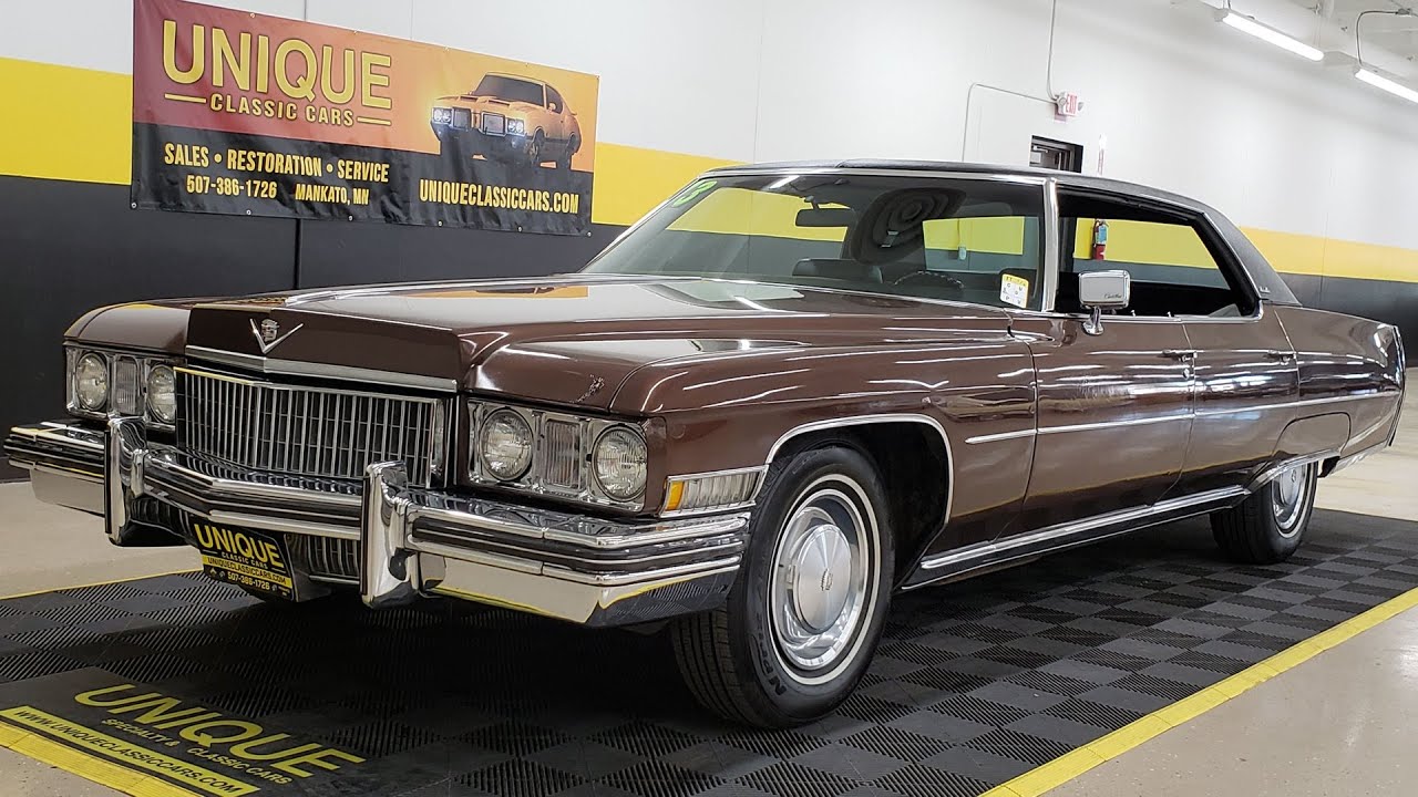 Cadillac Sedan DeVille 1973 года, 4-дверный хардтоп | Продаётся за 14 900 долларов