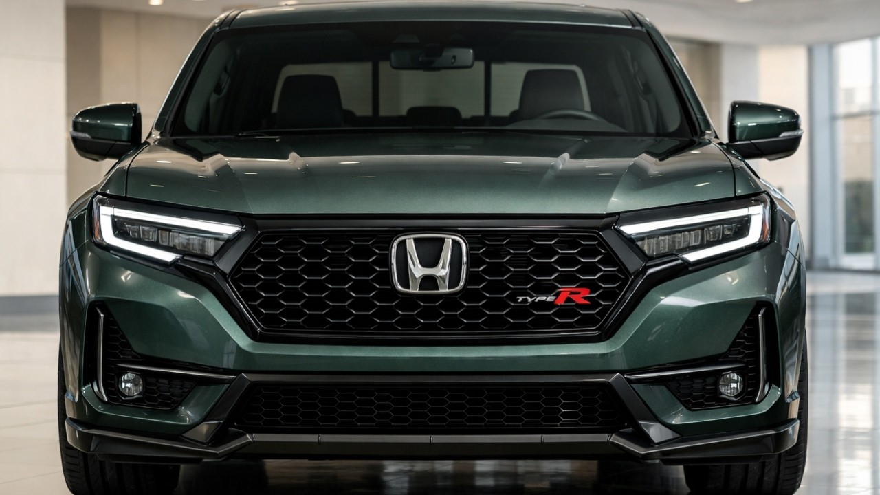Honda Ridgeline Type R 2026 года сокрушает соперников – спортивный пикап, которого вы не ожидали!