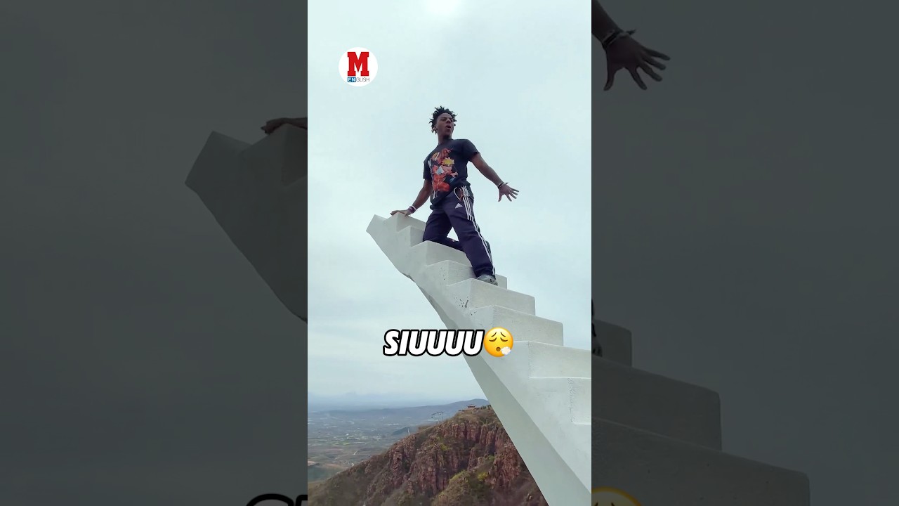 Speed climbs the most dangerous ladder in the world!🤯🇨🇳