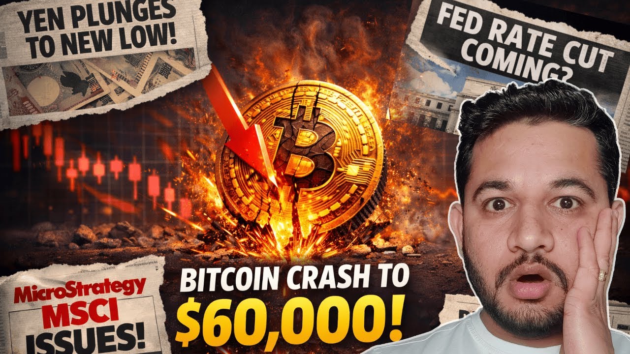 Why Bitcoin Could Crash to $60,000? 3 Reasons Explained