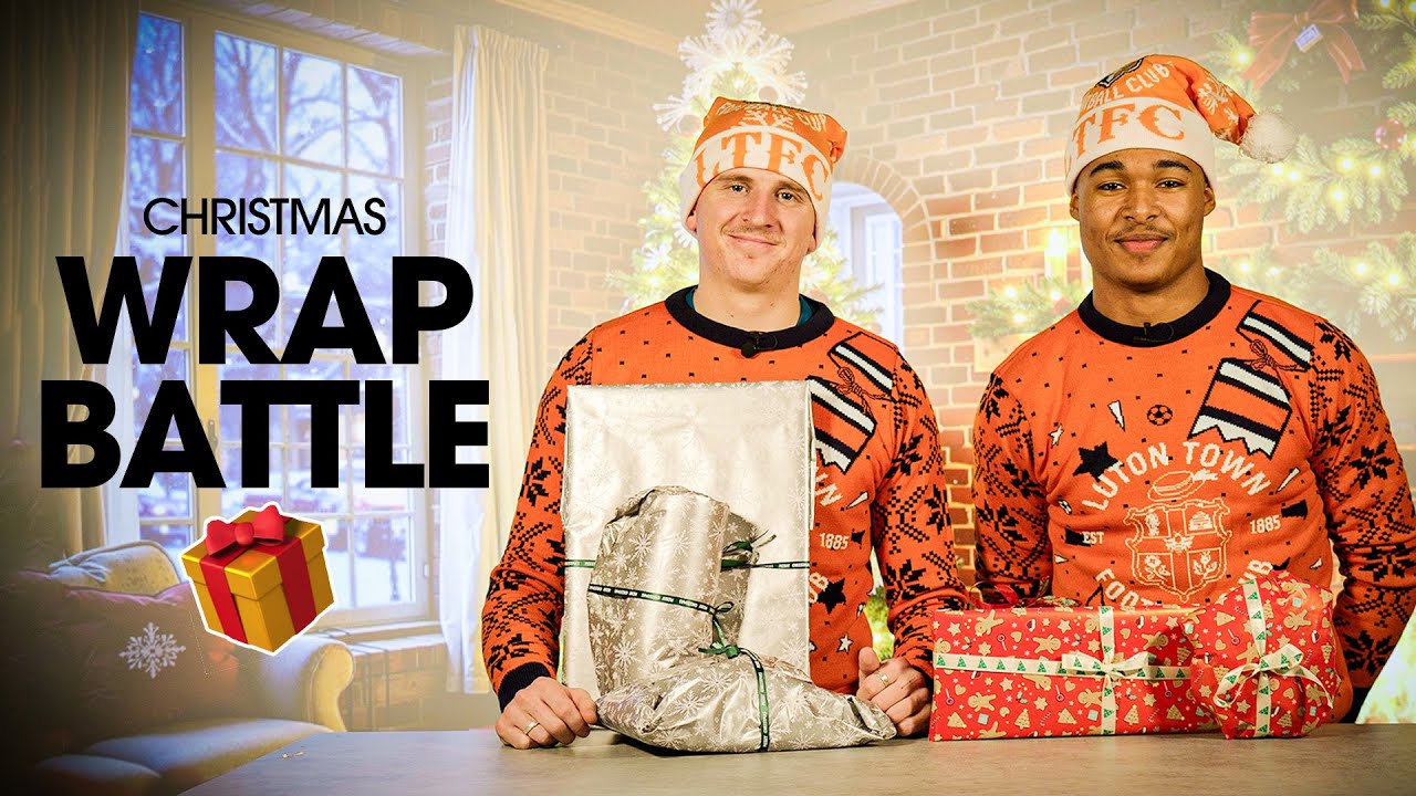 Christmas Wrap Battle 🎁 | Alfie Doughty vs Reuell Walters