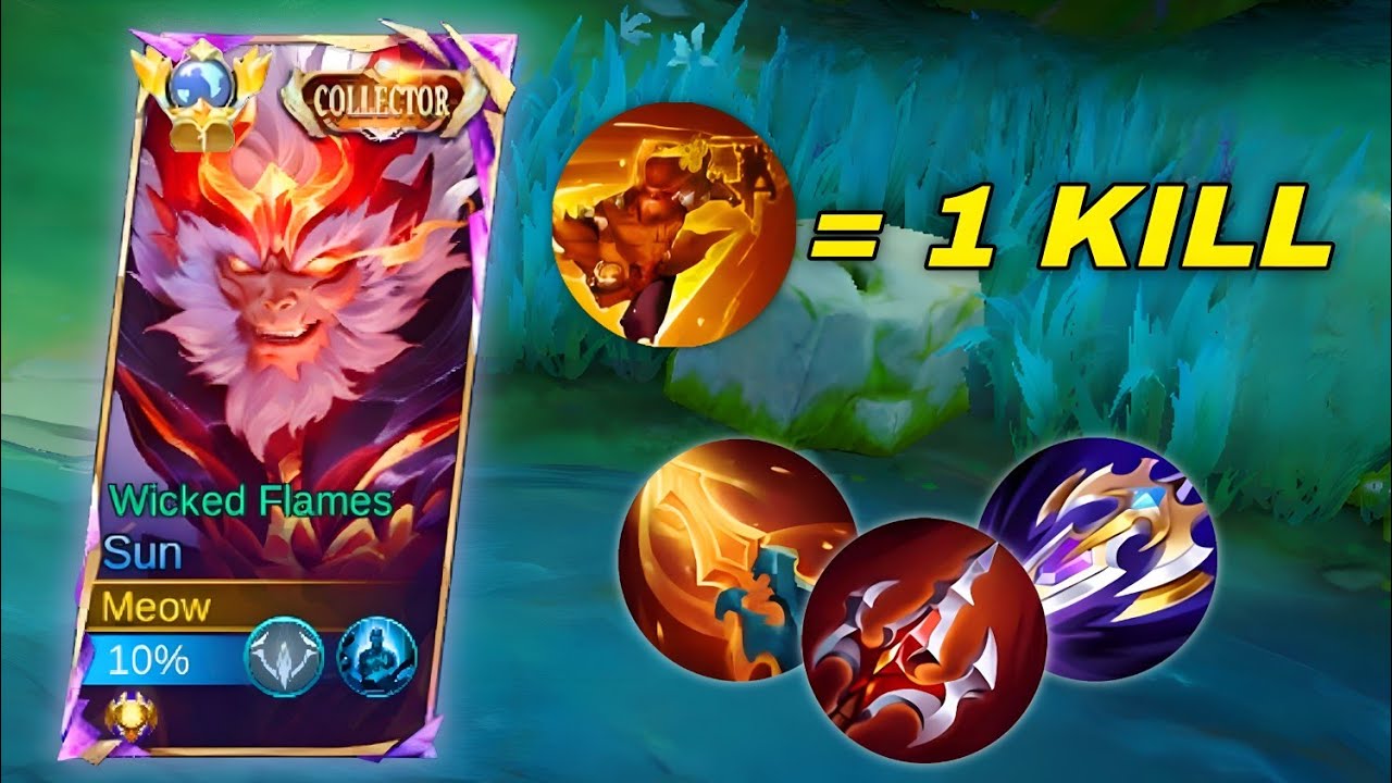 NEW SUN 1 SKILL = 1 KILL IS HERE!! ( They think I'm cheater! ) 