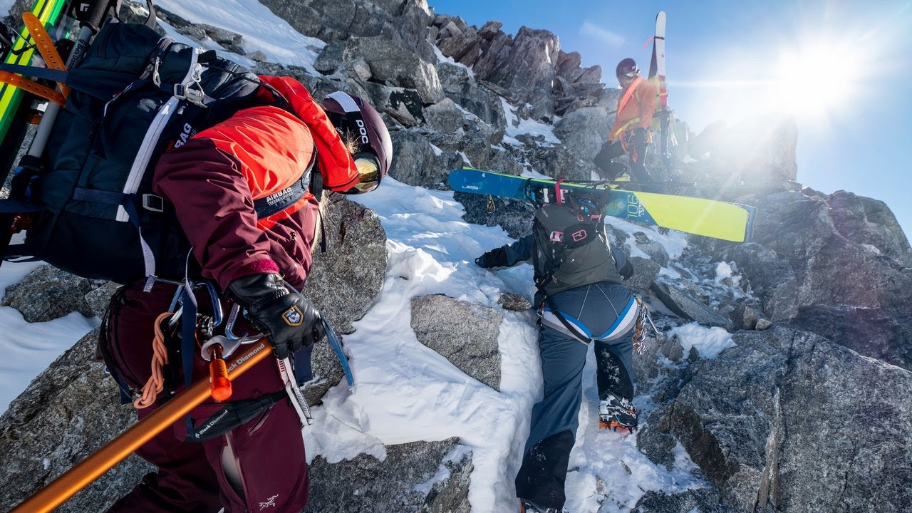 Skits missions 2 // Aiguille D'Entreves // Chamonix