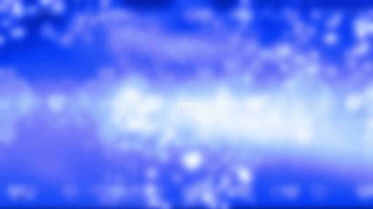 coldplay - clocks (slowed + supereverb)