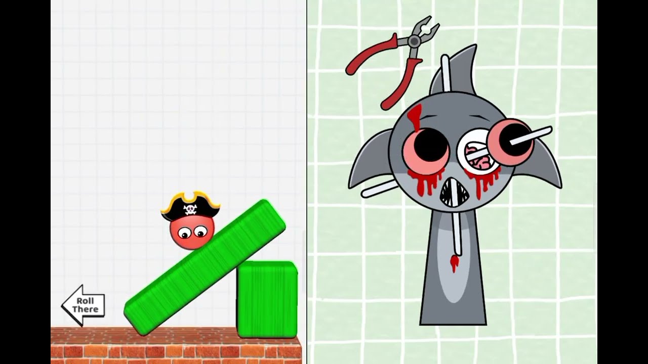 Hide Ball 🏀 Vs Sprunki Transformer Monster Max All leaves Go Game play 