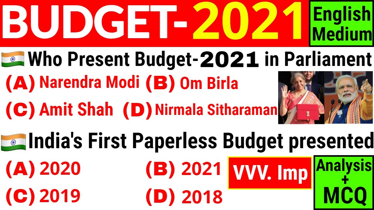 Budget 2021 | Budget 2021 in English | Budget 2021 Important Current Affairs | PM Modi | Gk tricks