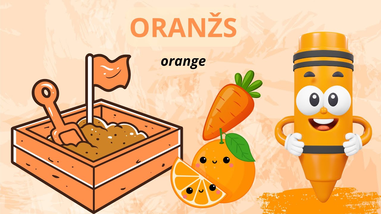 Colours in Latvian / Krāsas