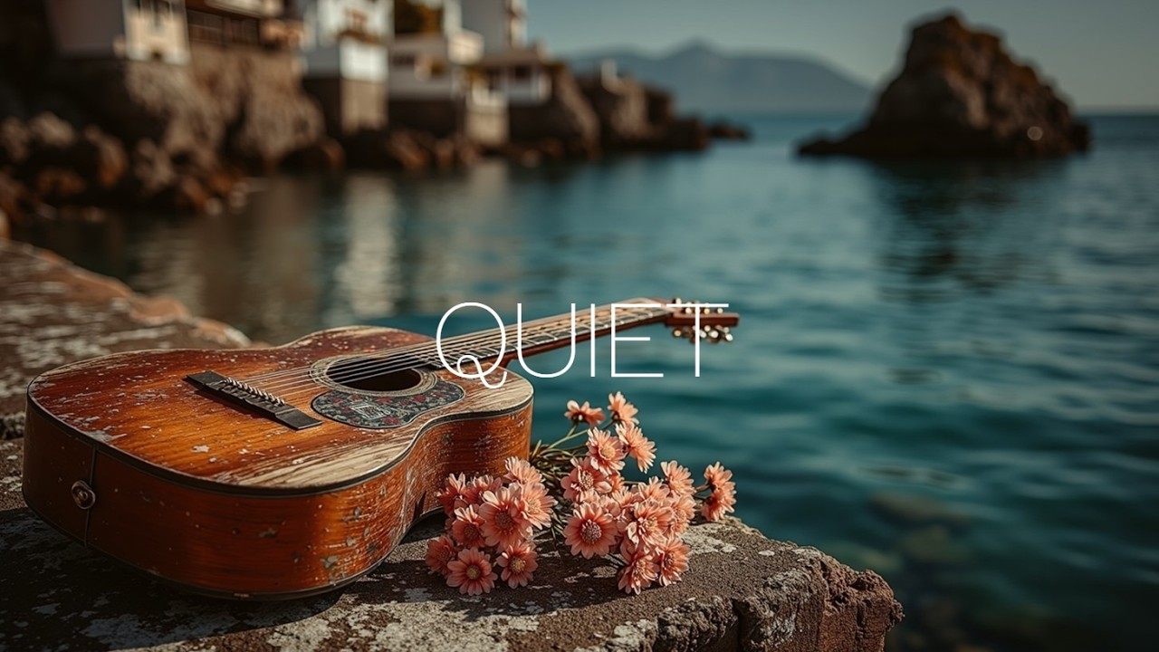 Relaxing Guitar Melodies for Deep Sleep | Soothing Acoustic Music by the Ocean