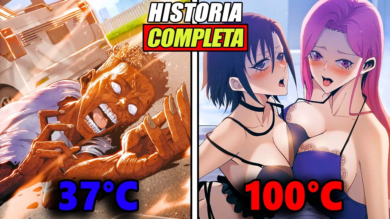 🔥(1-102!) LA TEMPERATURA MUNDIAL SUBE 100 °C, ¡UN SORBO DE AGUA VALE MILLONES! Resumen Manhwa