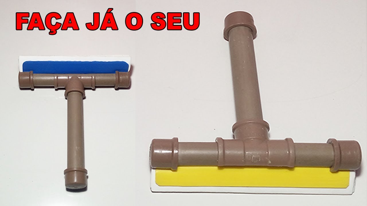 Morria e Não Sabia - Pedreiro Faz Rodo De PVC Caseiro Diferenciado - Vai Virar Febre