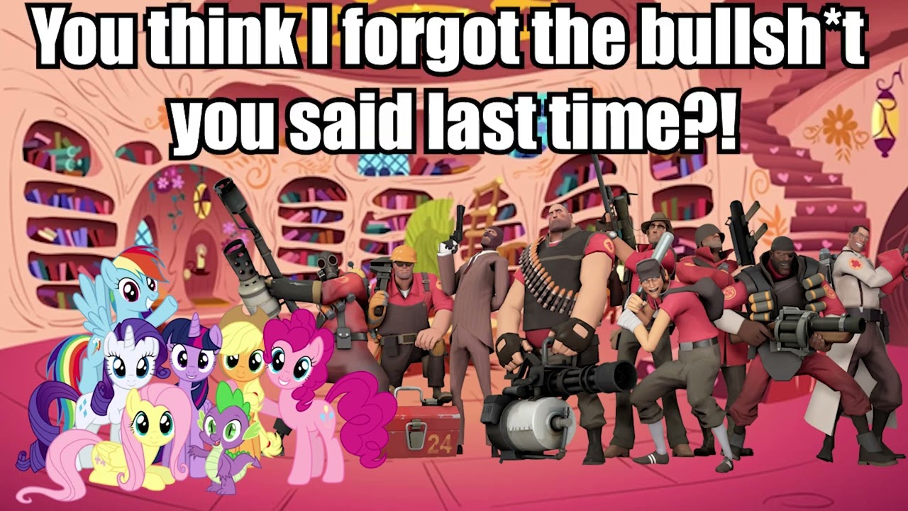 The TF2 Mercs and MLP Mane 6 Watch The Better Call Saul Finale