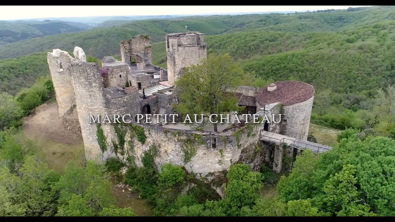 Exposition Marc Petit au Château de Roussillon dans le Lot