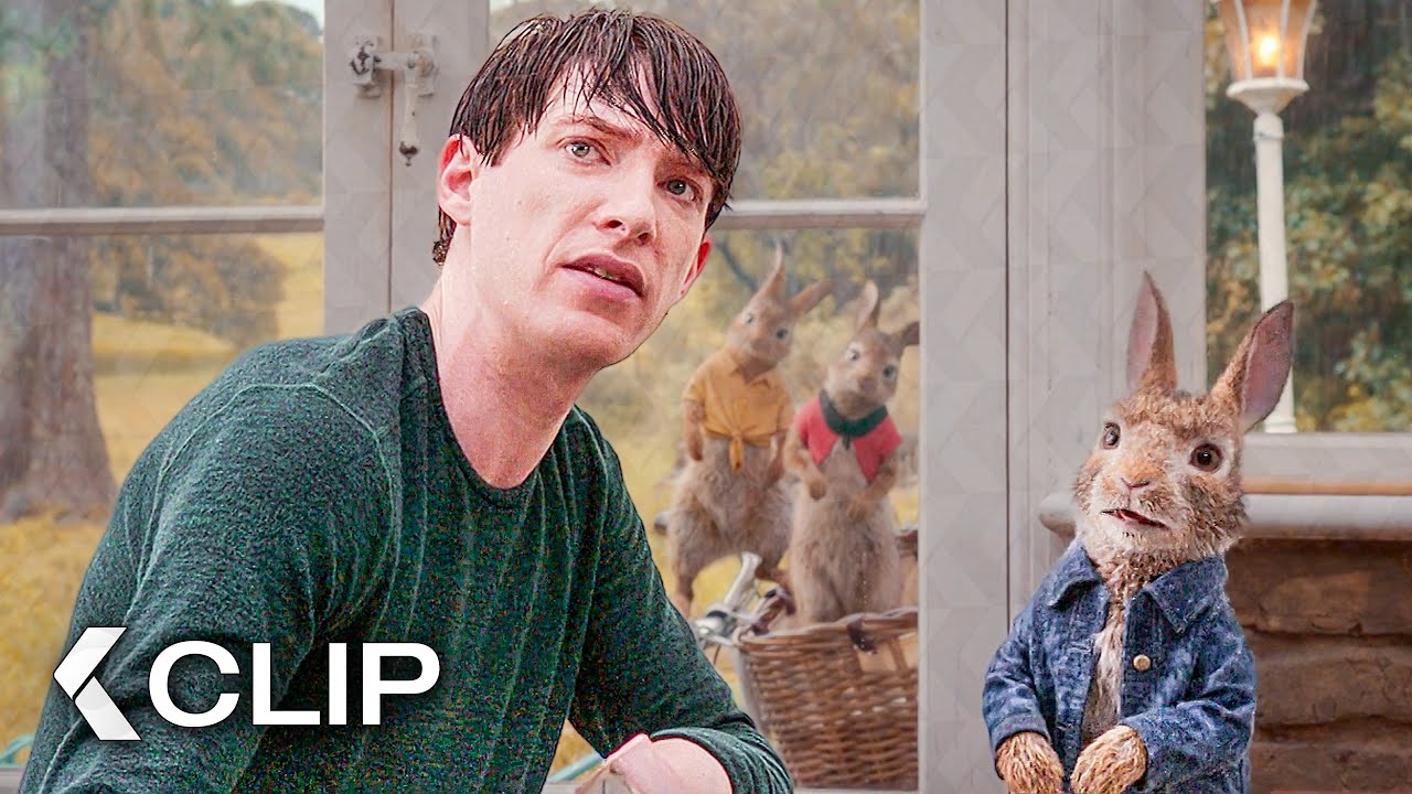Hilarious Brawl Proves even Rabbits can Fight Back - PETER RABBIT Clip