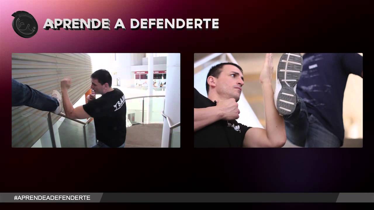Aprende a Defenderte n.17 / AGRESION EN ESCALERA....