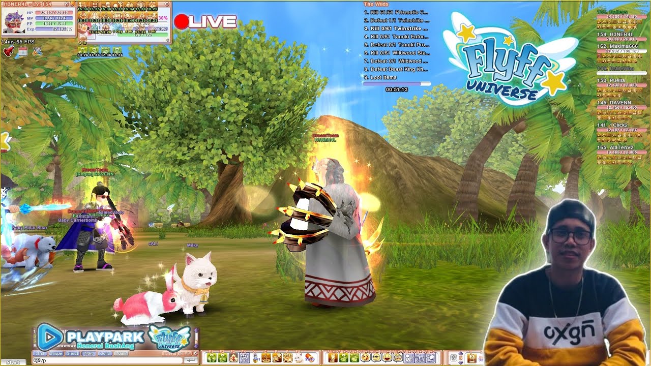 Flyff Universe by PlayPark - Mobile/PC Games MMORPG 🔴Live - Asia Rhisis Server - Lets Go - Day327