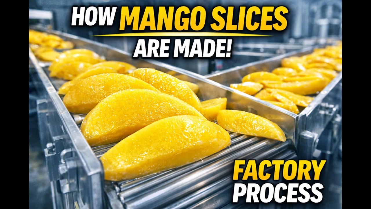 Inside a Modern Mango Processing Plant | From Farm to Perfect Vacuum-Packed Mango Slices