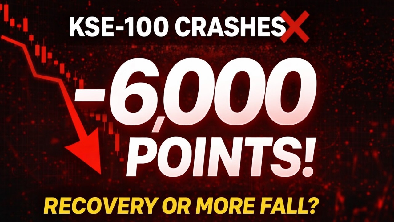 KSE100 INDEX CRASHED | WHATS NEXT? FFC SNGP OGDC PPL PSO NRL ATRL MEBL UBL SAZEW GHNI SYS HUBC MARI
