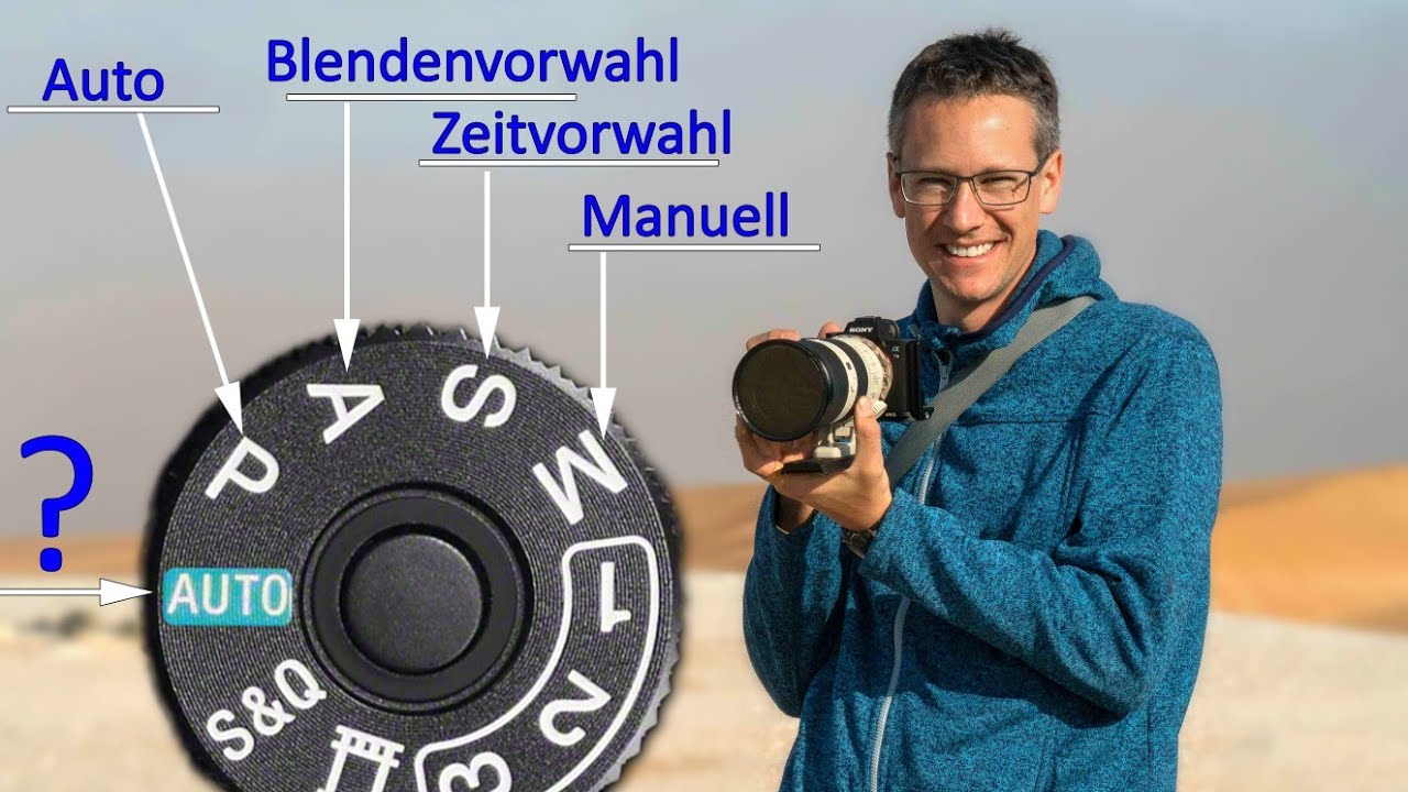 FOTOGRAFIEREN LERNEN 28 💡 Welchen Kameramodus muss ich einstellen?