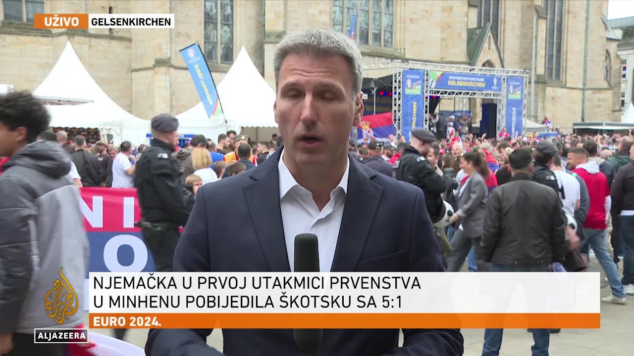 Sukob navijača Srbije i Engleske uoči večerašnje utakmice