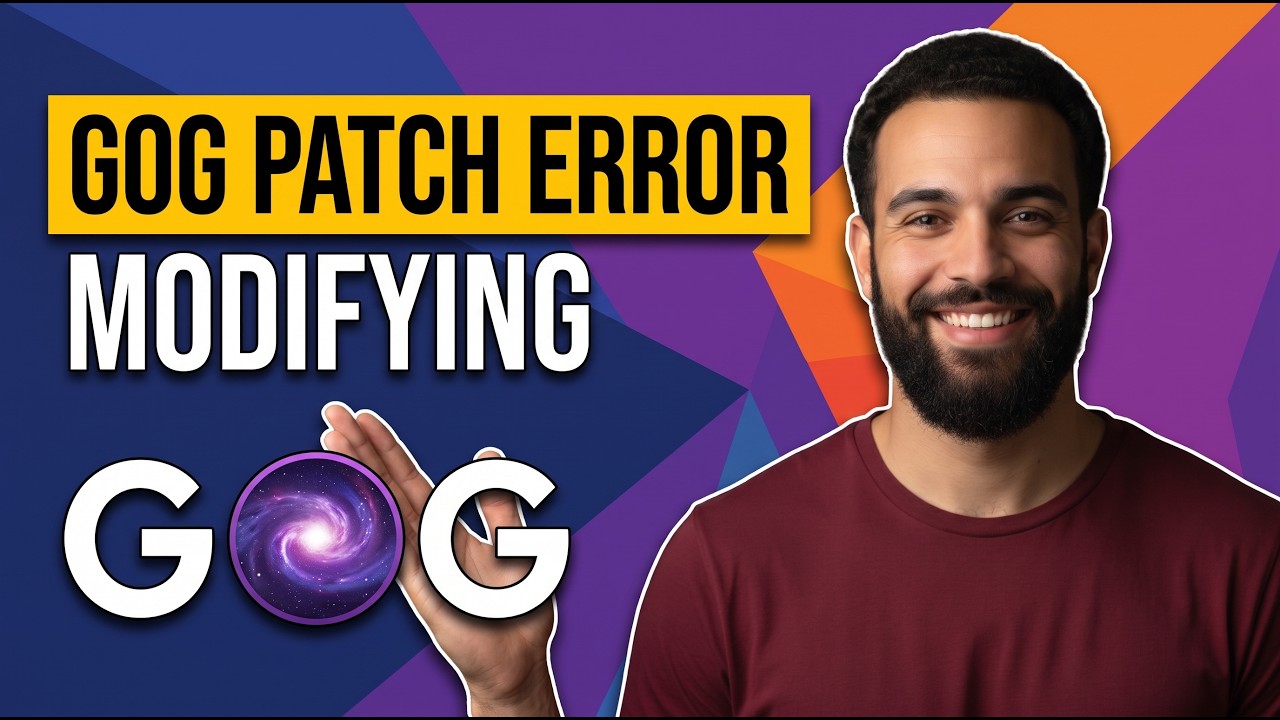 Fix Gog Patch Error Modifying (Step By Step Guide)