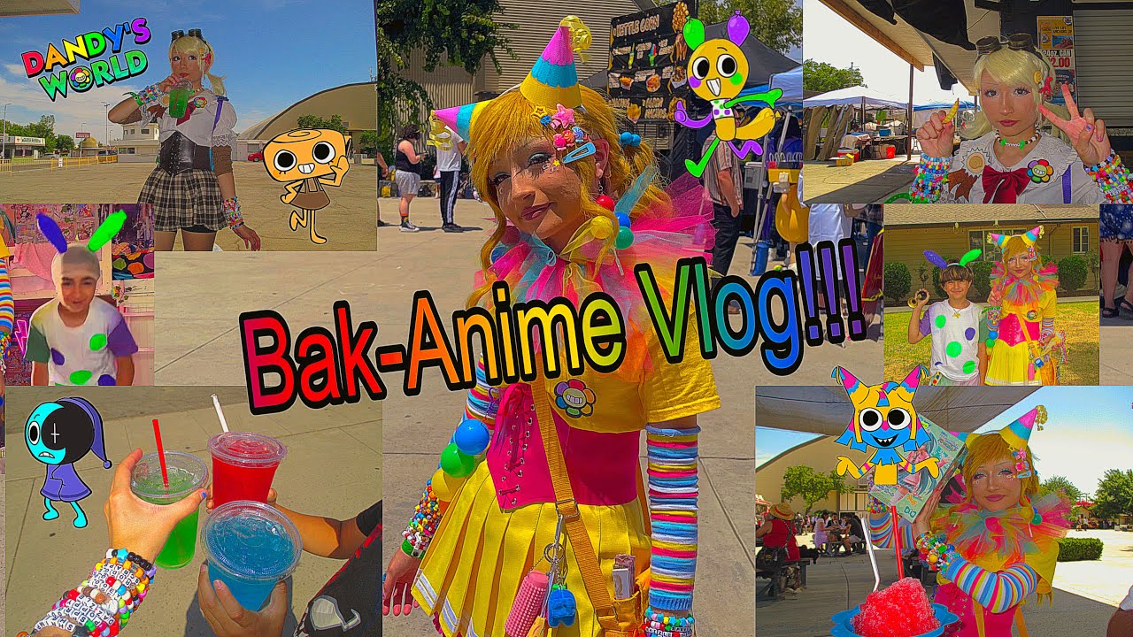dandy's world toons invade an anime convention *not clickbate*
