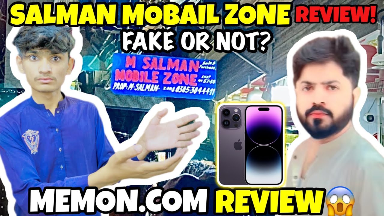 Memon.com and salman mobail zone fake or not😱