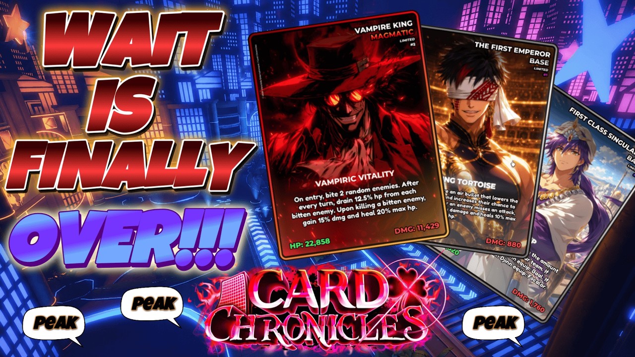 CARD CHRONICLES НАКОНЕЦ-ТО ВЫШЛА!!!