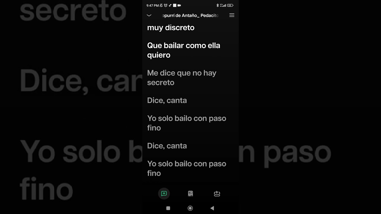 Popurrí de antaño Master Kumbia karaoke