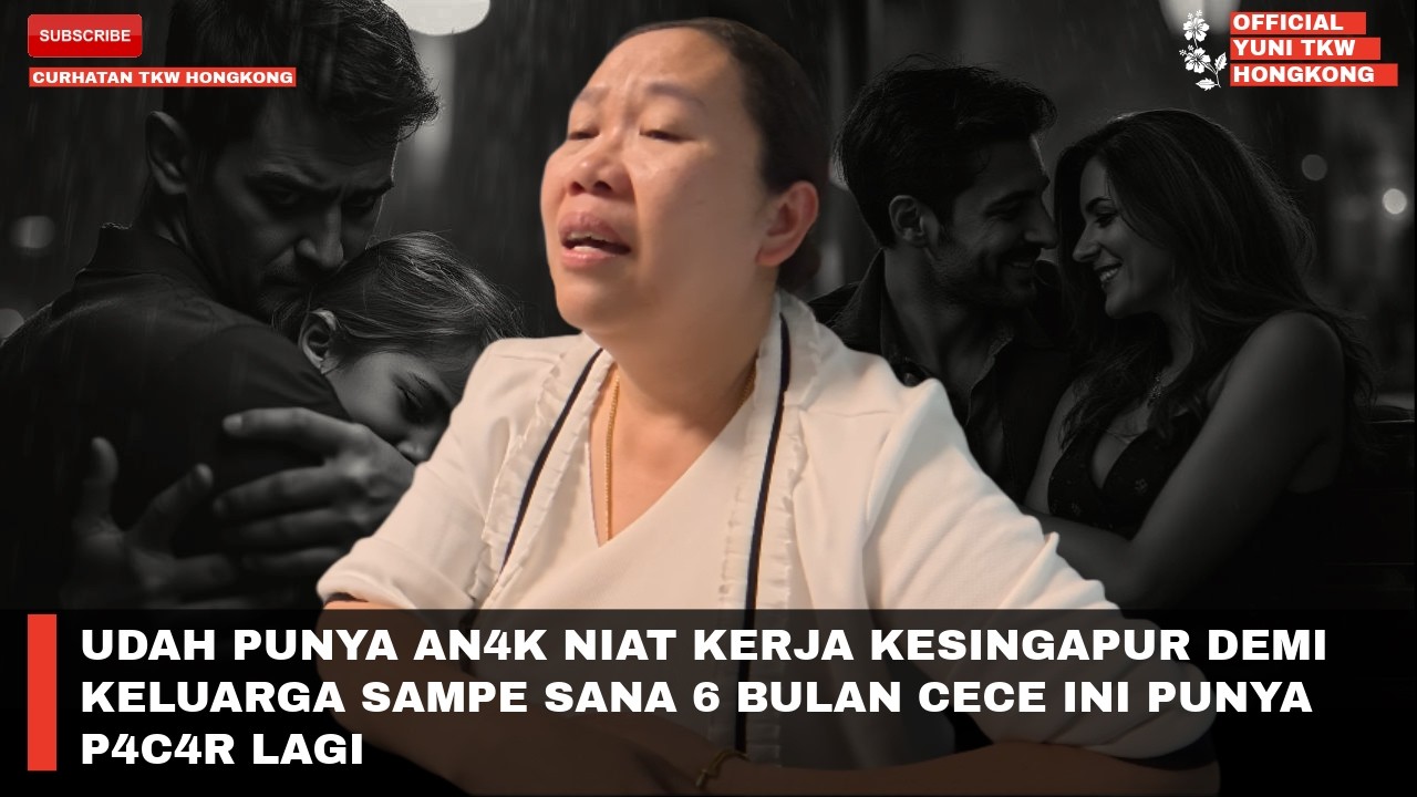 UDAH PUNYA AN4K NIAT KERJA KESINGAPUR DEMI KELUARGA SAMPE SANA 6 BULAN CECE INI PUNYA P4C4R LAGI