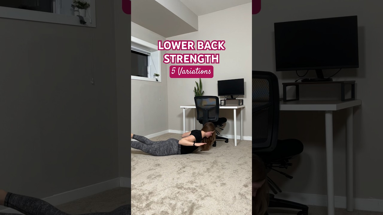 Lower Back Strength Exercises