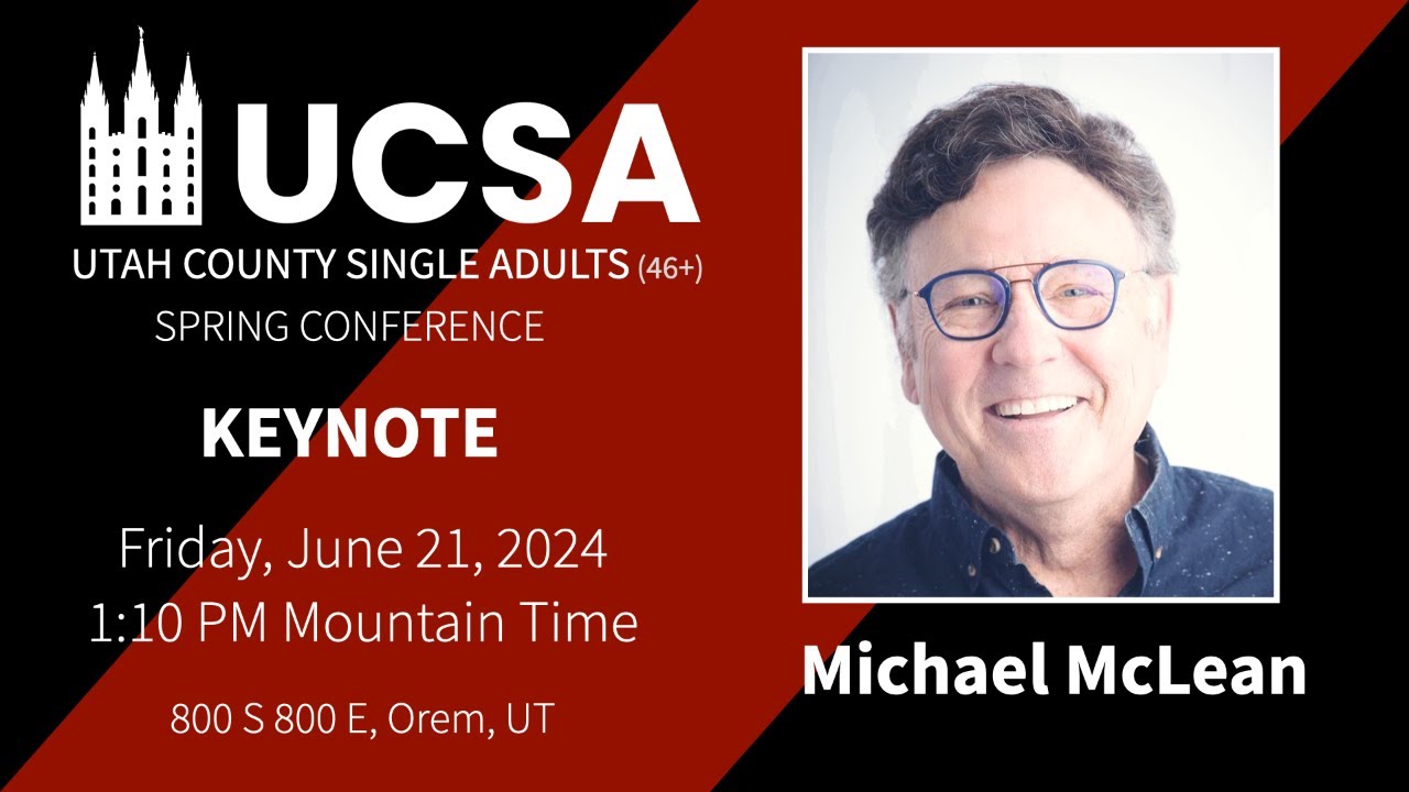 Michael McLean UCSA conference keynote