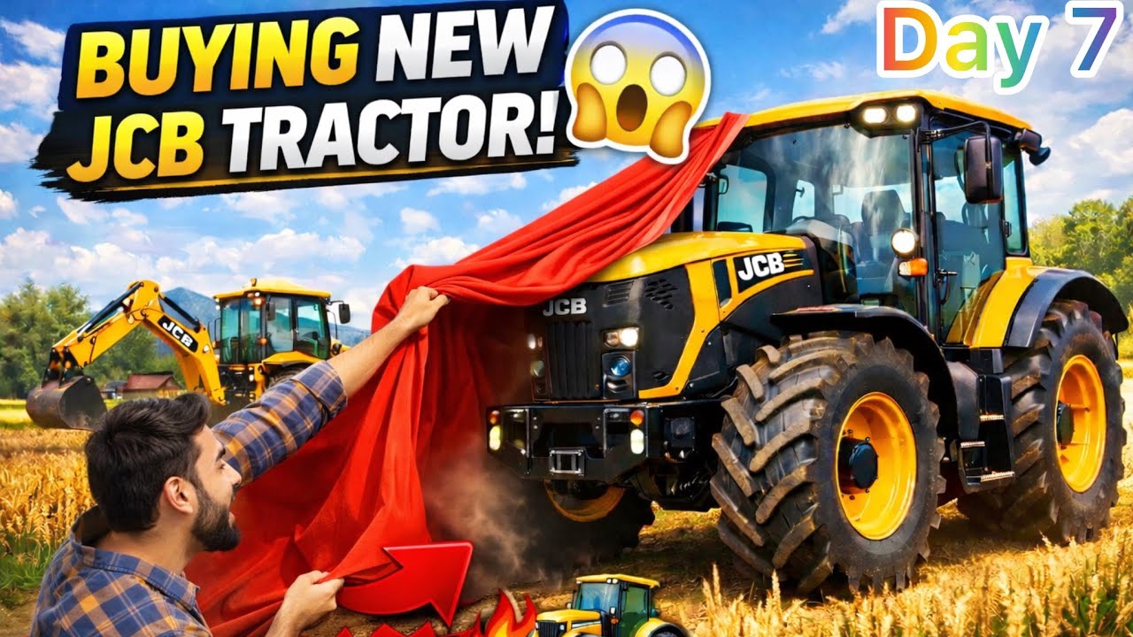 Finally Bought New JCB Tractor 😍 | Farming Simulator 23#farming#fs23gameplay 