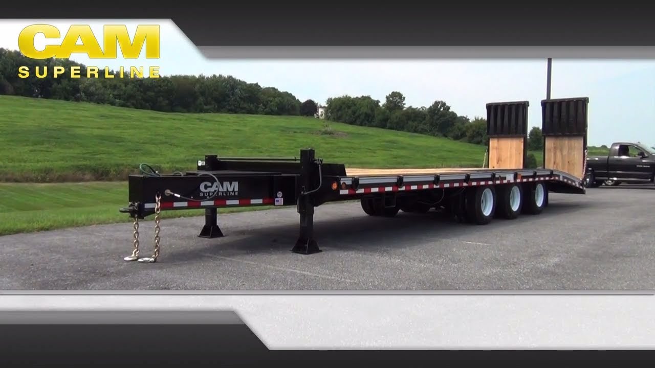 20 & 25 Ton HD Deckover Construction Trailers