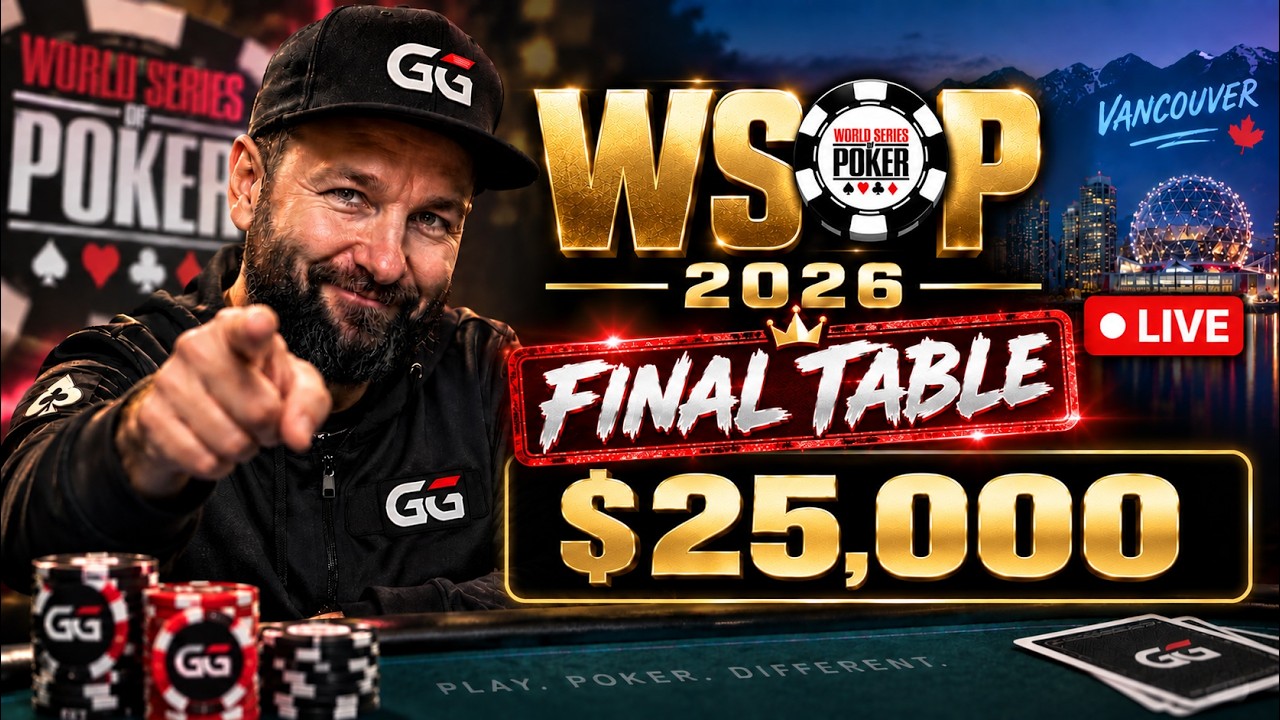 FINAL TABLE playing for $900,000!!! 25k GG Millions High Roller