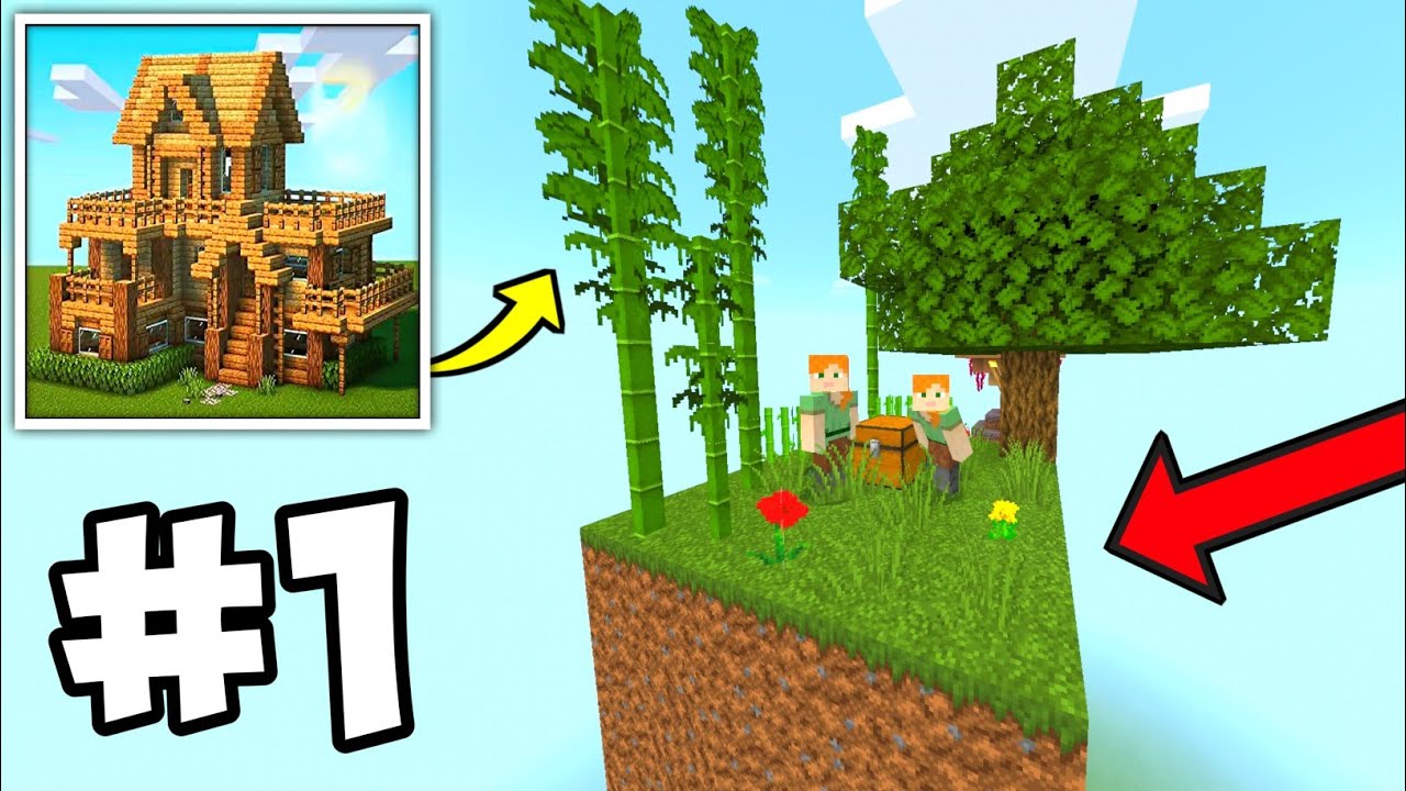 Pixel Craft City Skyblock Multiplayer Survival Walkthrough Gameplay Part 1 | Pixel Craft City 2025