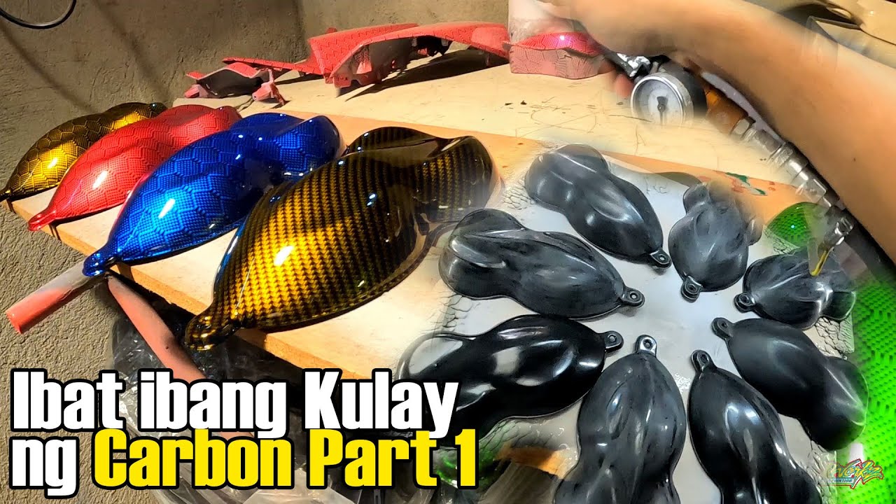 Carbon Fiber Looks Candy Colors (HOW TO MIX CANDY PAINTS) Part 1