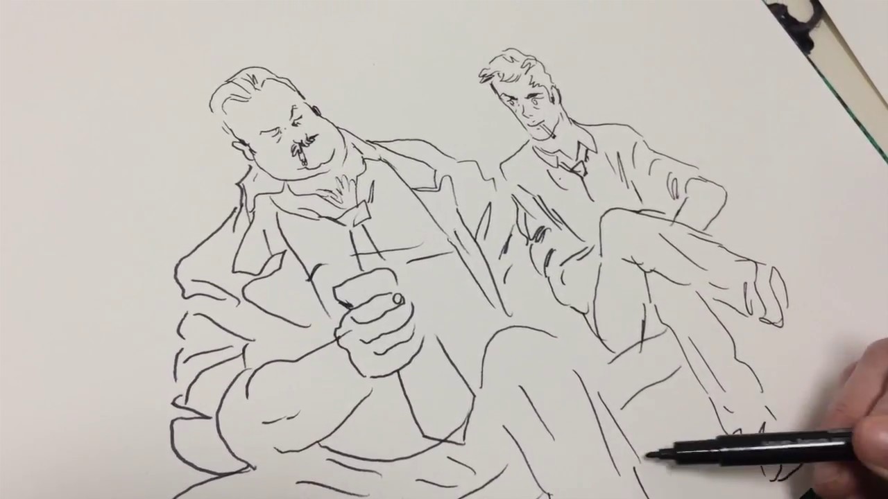 Michaël Sanlaville : comment dessiner 