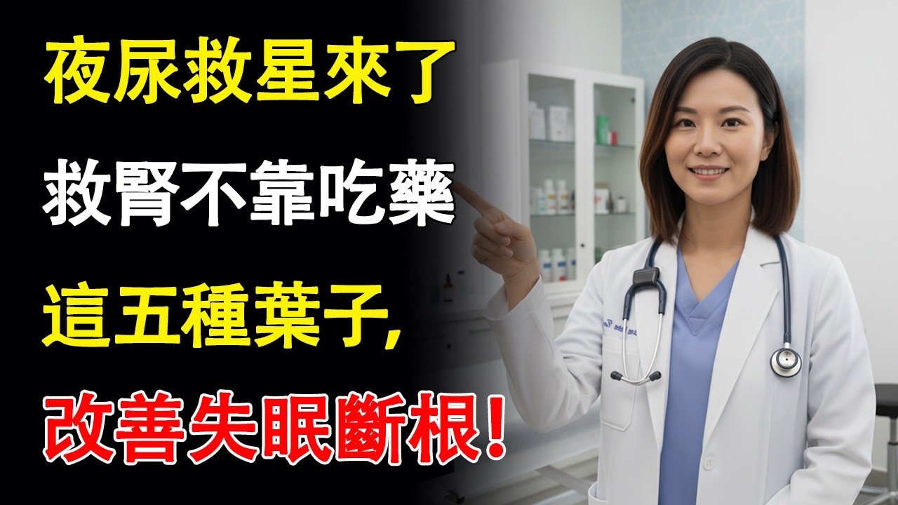 告別夜尿頻繁、腎虛失眠！5種天然植物，重拾「夜間安寧」！