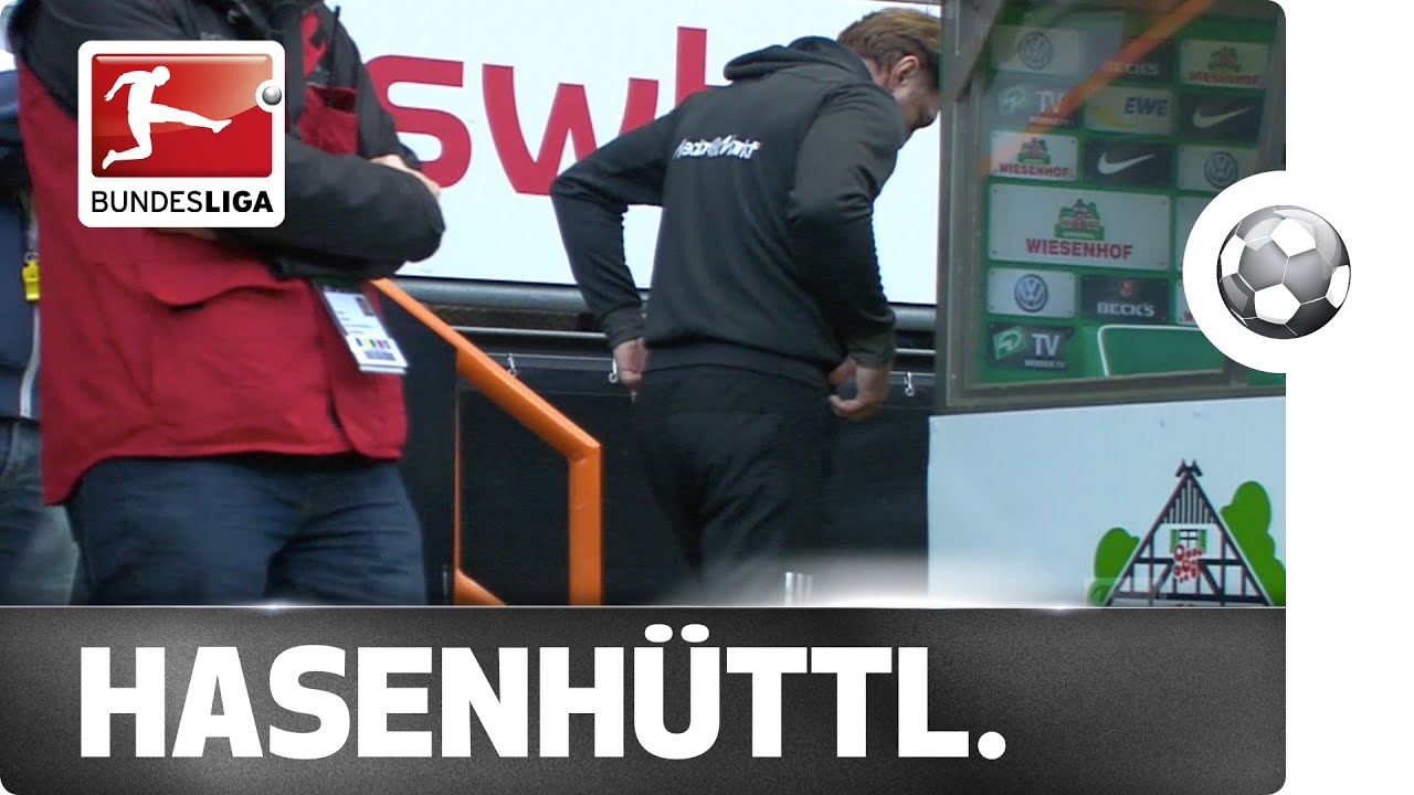 Nervous Coach Hasenh&uuml;ttl Misses Winning Goal