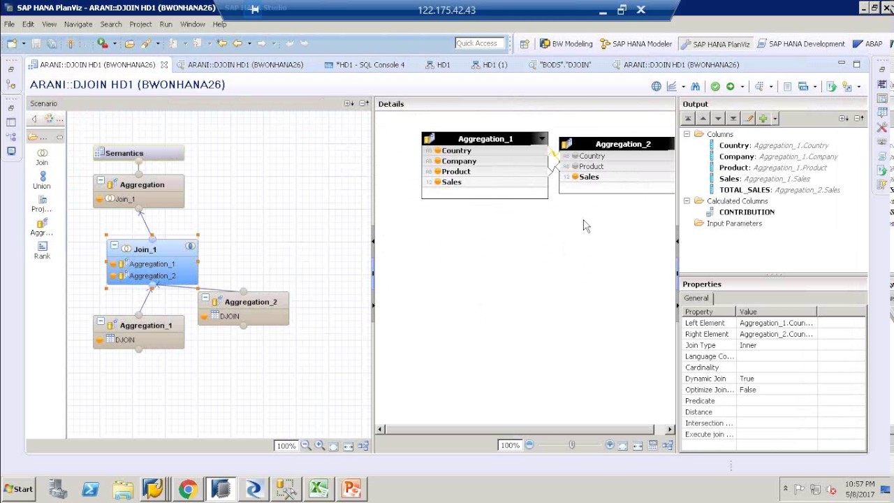 SAP HANA Dynamic Join