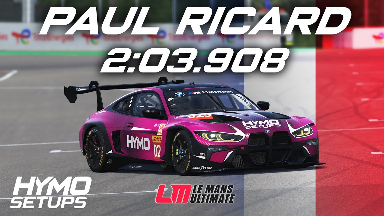 LMU Hotlap | BMW M4 LMGT3 @ Paul Ricard | V1.2 | Le Mans Ultimate